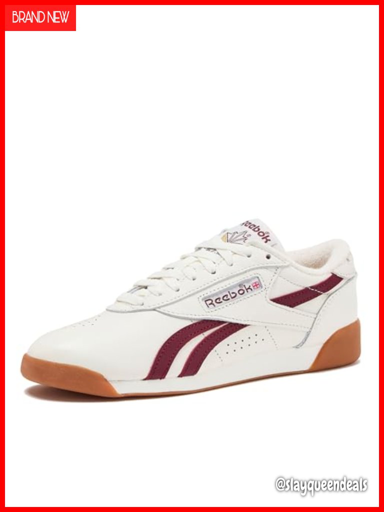 Reebok Freestyle Lo Womens Athletic Sneakers Leather Walking Tennis Shoes